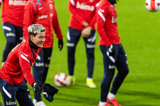 Mathias Normann of the Norwegian national football team