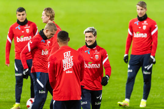 Mathias Normann of the Norwegian national football team