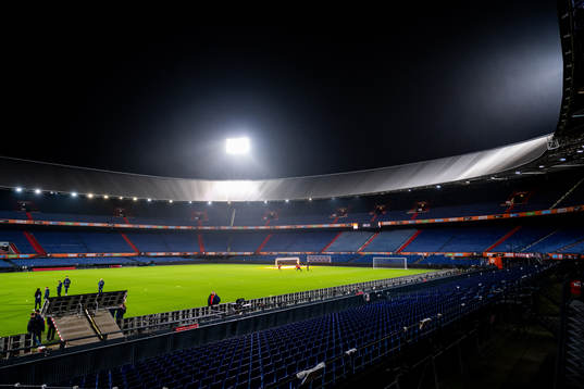General interior view of Stadion Feijenoord
