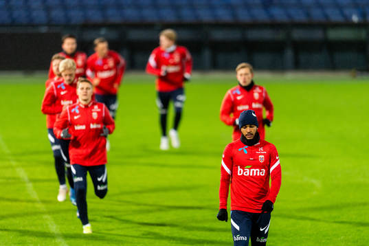 Joshua King of the Norwegian national football team