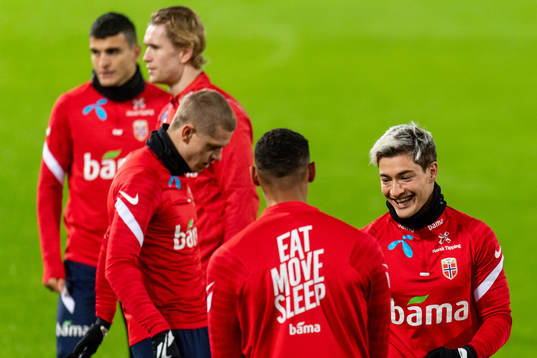 Mathias Normann of the Norwegian national football team