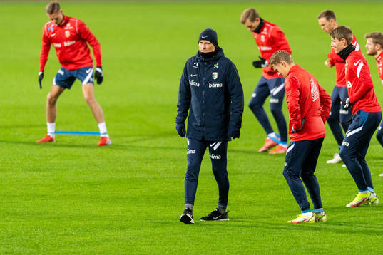 Ståle Solbakken, head coach of the Norwegian national