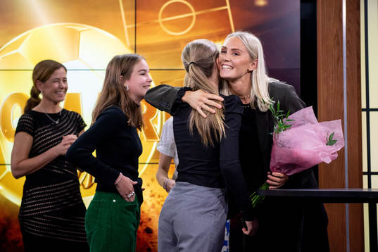 Alice Carlsson, Hammarby, tilldelas Ungdomarnas pris