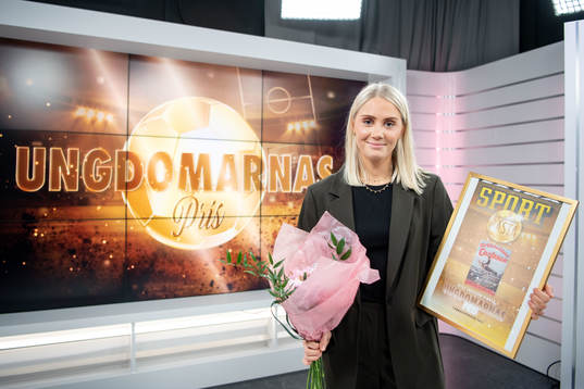 Alice Carlsson, Hammarby, tilldelas Ungdomarnas pris