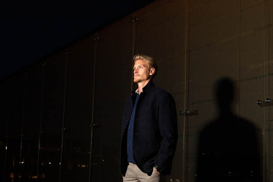 Morten Thorsby poses for a portrait