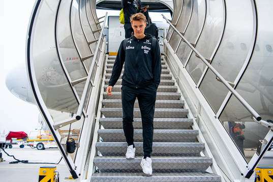 Martin Ødegaard of the Norwegian national football team