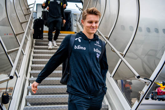 Martin Ødegaard of the Norwegian national football team