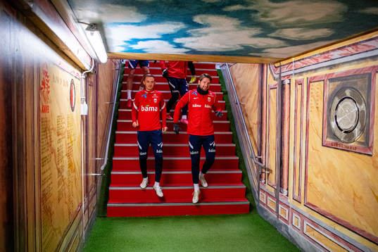 Fredrik Aursnes and Stefan Strandberg of the Norwegian