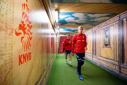 Morten Thorsby of the Norwegian national football team