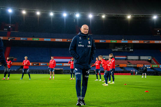 Ståle Solbakken, head coach of the Norwegian national
