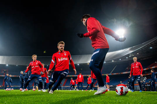 Fredrik Midtsjø of the Norwegian national football team