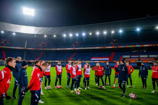 Ståle Solbakken, head coach of the Norwegian national