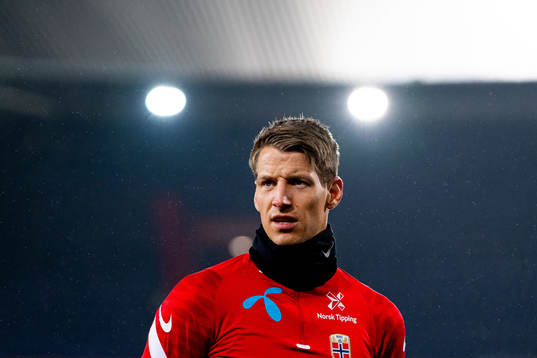 Thomas Lehne Olsen of the Norwegian national football team