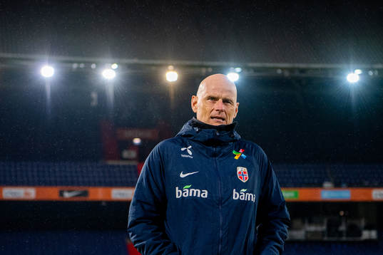 Ståle Solbakken, head coach of the Norwegian national