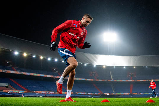 Stian Gregersen of the Norwegian national football team