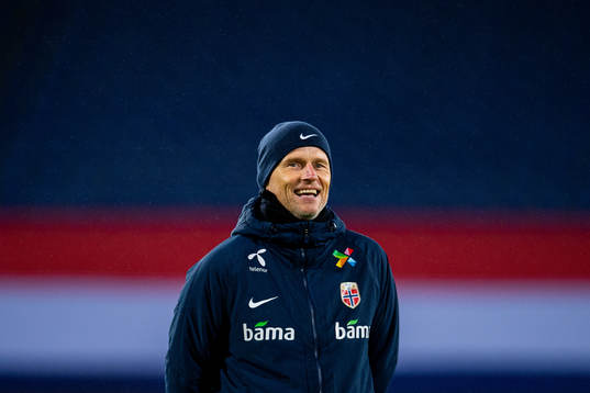 Ståle Solbakken, head coach of the Norwegian national