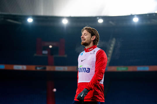 Stefan Strandberg of the Norwegian national football team
