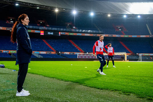 Lise Klaveness, director of elite football at the Norwegian
