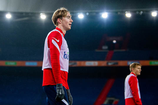 Kristian Thorstvedt of the Norwegian national football team