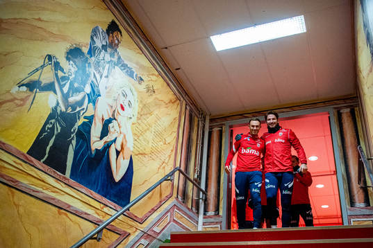 Fredrik Aursnes and Stefan Strandberg of the Norwegian