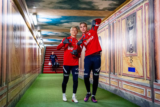 Birger Meling and Kristian Thorstvedt of the Norwegian