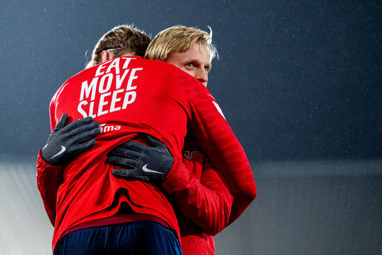 Kristian Thorstvedt and Mats Møller Dæhli of the