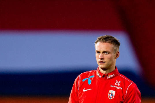 Stian Gregersen of the Norwegian national football team