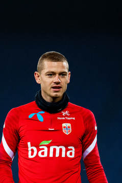 Julian Ryerson of the Norwegian national football team