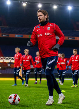 Stefan Strandberg of the Norwegian national football team
