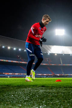 Thomas Lehne Olsen of the Norwegian national football team