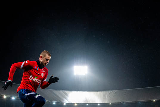 Julian Ryerson of the Norwegian national football team