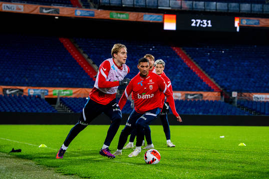 Kristian Thorstvedt and Ruben Gabrielsen of the Norwegian