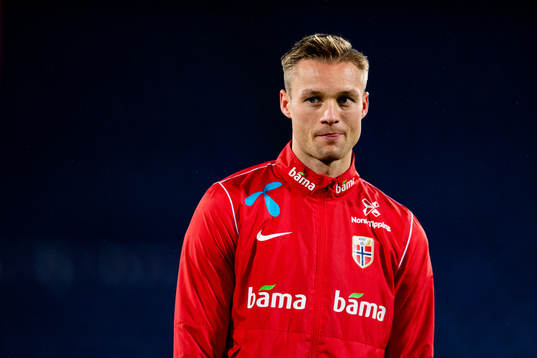 Stian Gregersen of the Norwegian national football team
