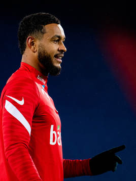 Joshua King of the Norwegian national football team