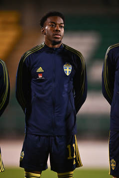 Anthony Elanga of Sweden
