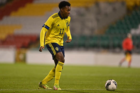 Anthony Elanga of Sweden