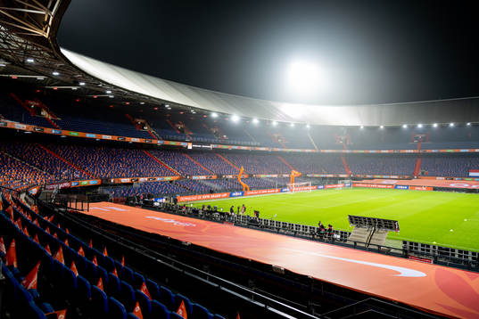 General interior view of Stadion Feijenoord