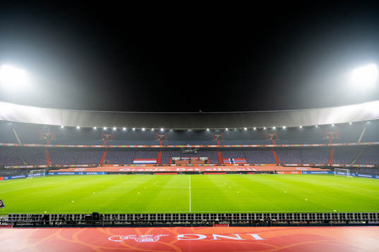 General interior view of Stadion Feijenoord