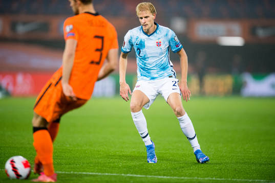 Morten Thorsby of Norway