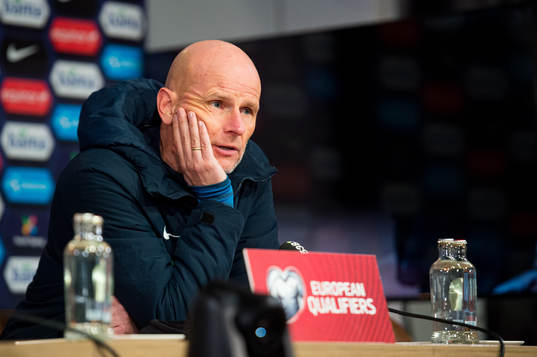 Ståle Solbakken, head coach of Norway