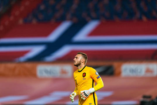 Goalkeeper Jasper Cillessen of Netherlands