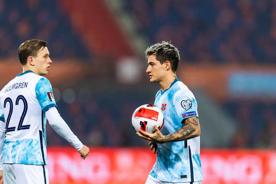 Marcus Holmgren Pedersen and Mathias Normann of Norway