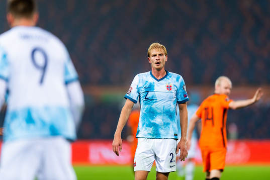 Morten Thorsby of Norway