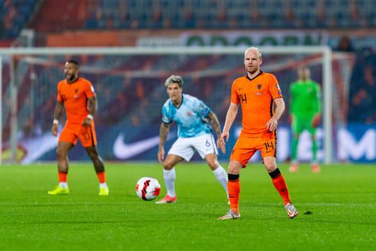 Davy Klaassen of Netherlands