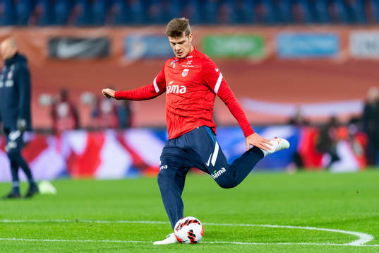 Alexander Sørloth of Norway