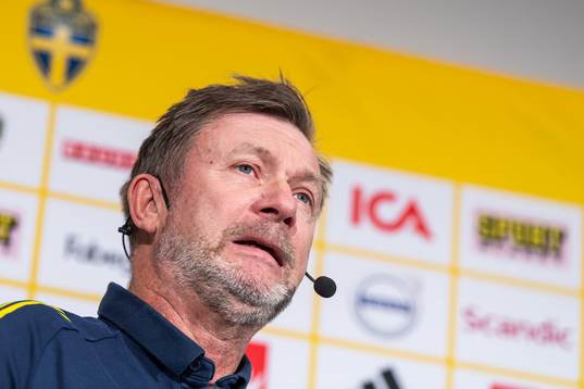 Head coach Peter Gerhardsson of the Swedish women’s