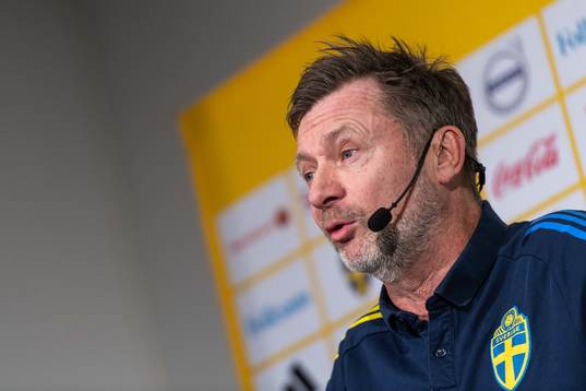 Head coach Peter Gerhardsson of the Swedish women’s
