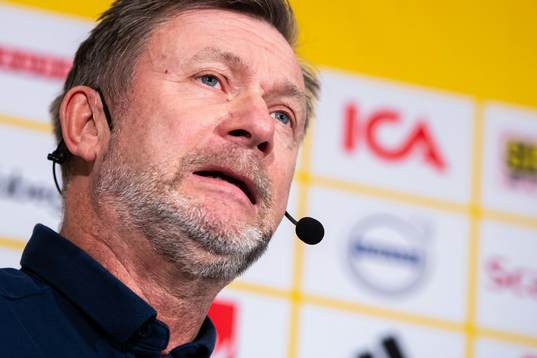 Head coach Peter Gerhardsson of the Swedish women’s