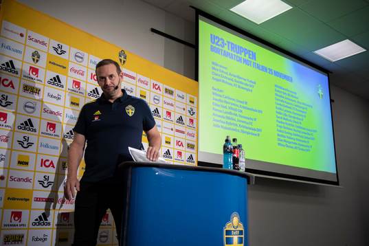 Head coach Martin Möller of the Swedish women’s U23