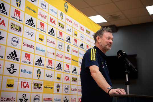 Head coach Peter Gerhardsson of the Swedish women’s